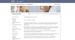 Desktop Screenshot of linklaters.jltinteractive.com