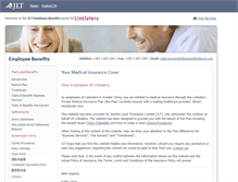 Tablet Screenshot of linklaters.jltinteractive.com